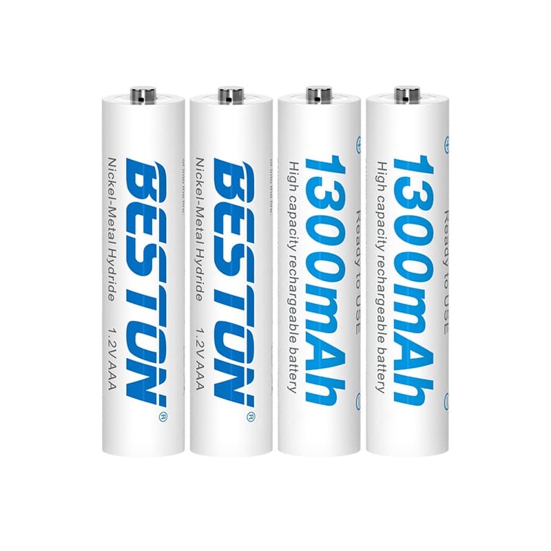 4x Piles Rechargeables Beston AAA 1300mAh — 1