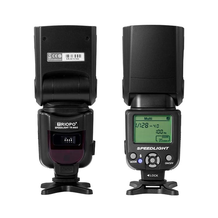 Flash cobra speedlight Triopo TR-950 l flash universel — 1